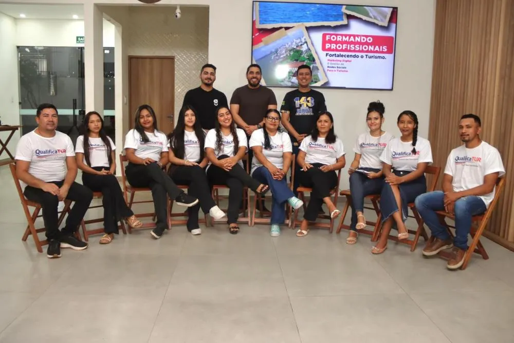 Roda de conversa reuniu alunos do Qualifica Tur em Juruti - William Uch&ocirc;a