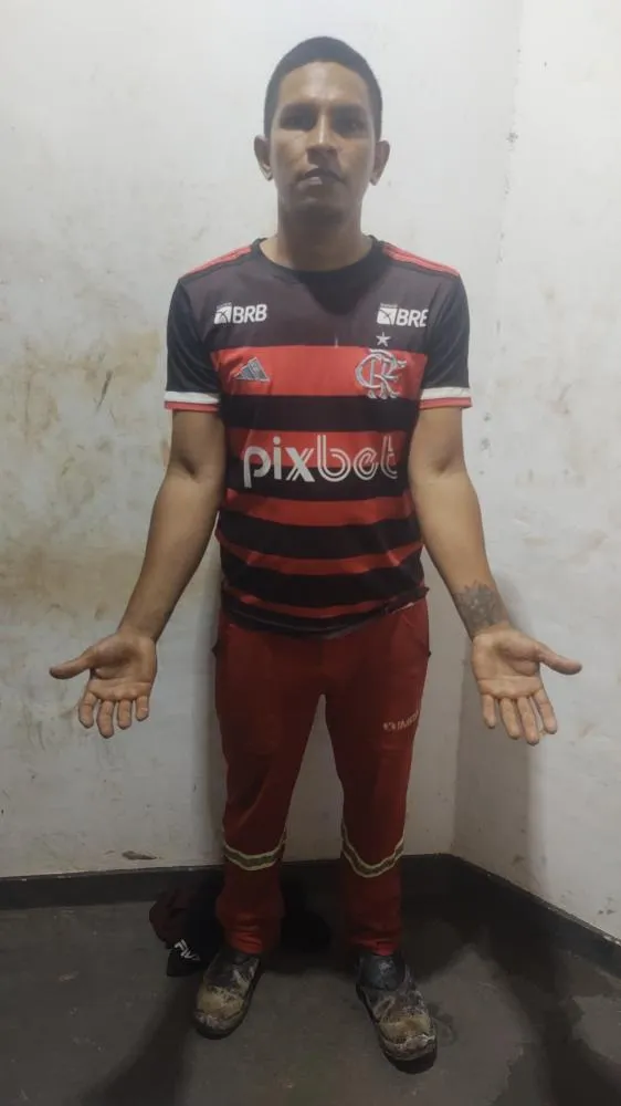 Leonardo Wallace foi preso por for&ccedil;a de mandado judicial - Reprodu&ccedil;&atilde;o/Redes sociais 