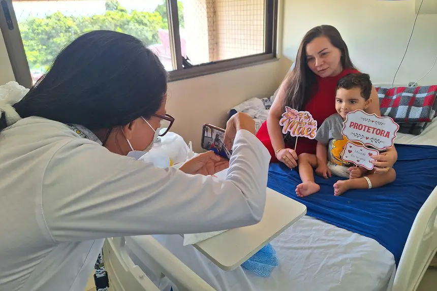 Sess&atilde;o fotogr&aacute;fica no HRBA - foto: Divulga&ccedil;&atilde;o 