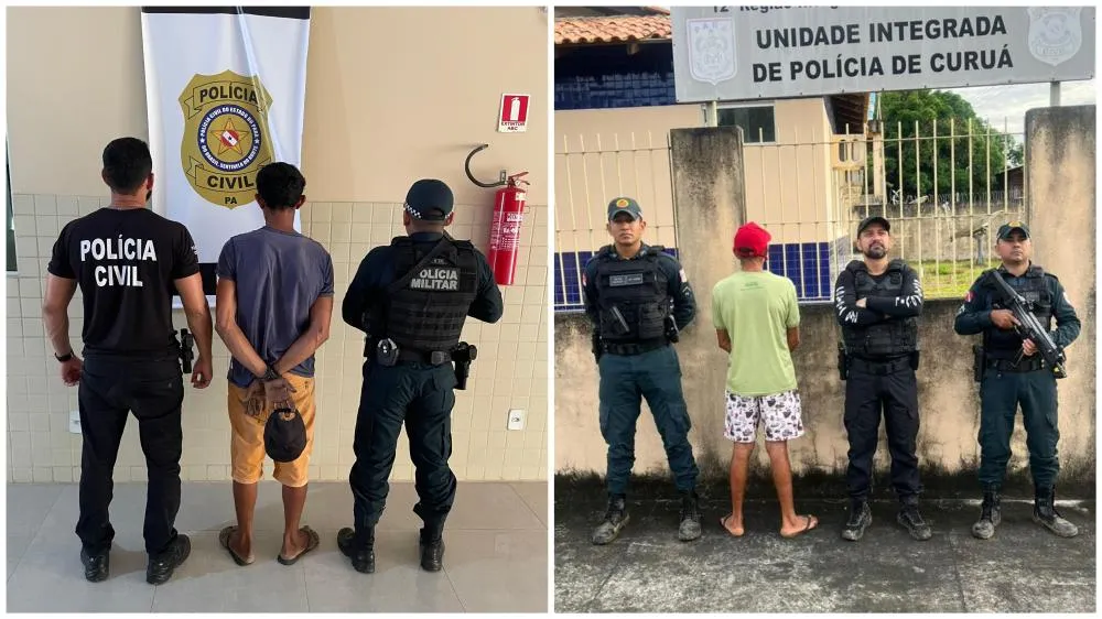 Dois homens foram presos por for&ccedil;a de mandado judicial - foto: Divulga&ccedil;&atilde;o 