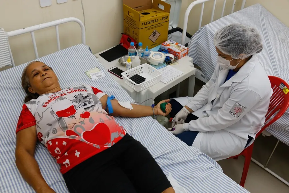 Meta &eacute; coletar 200 bolsas de sangue - foto: Ascom/PMO 