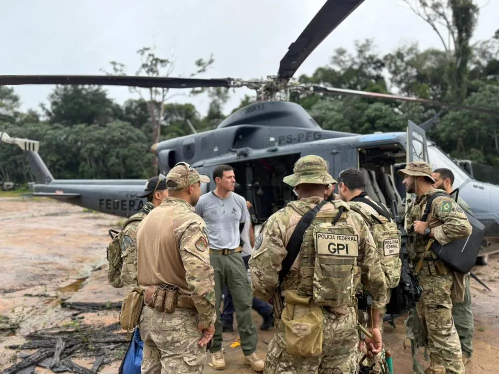 Polícia Federal faz operação integrada contra garimpo ilegal na Amazônia