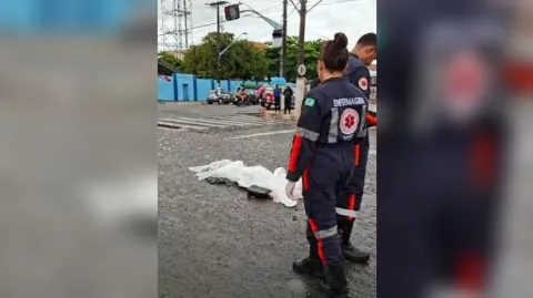 Acidente fatal: idosa morre após ser atropelada por ônibus no centro de Santarém