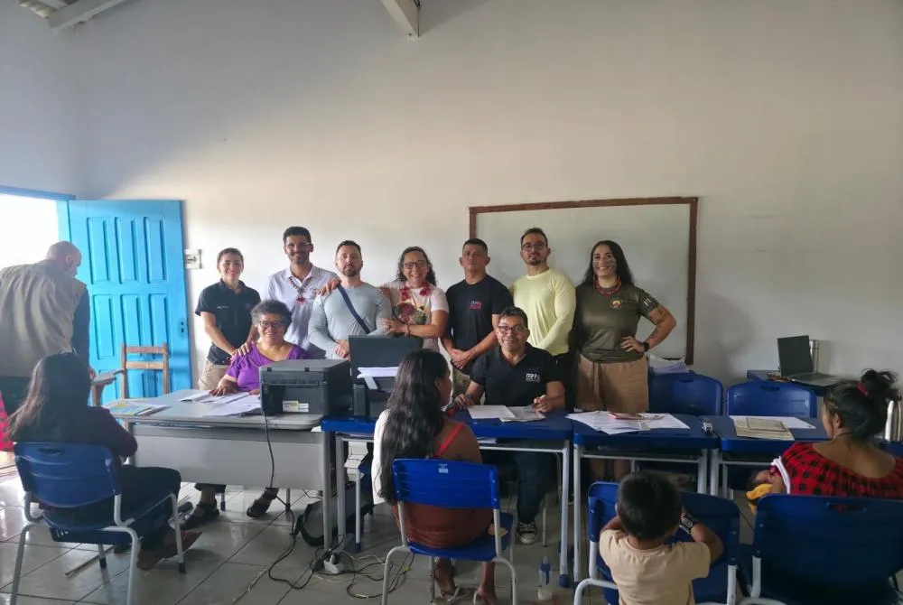 Ministério Público participa de mutirão de cidadania em território indígena Munduruku