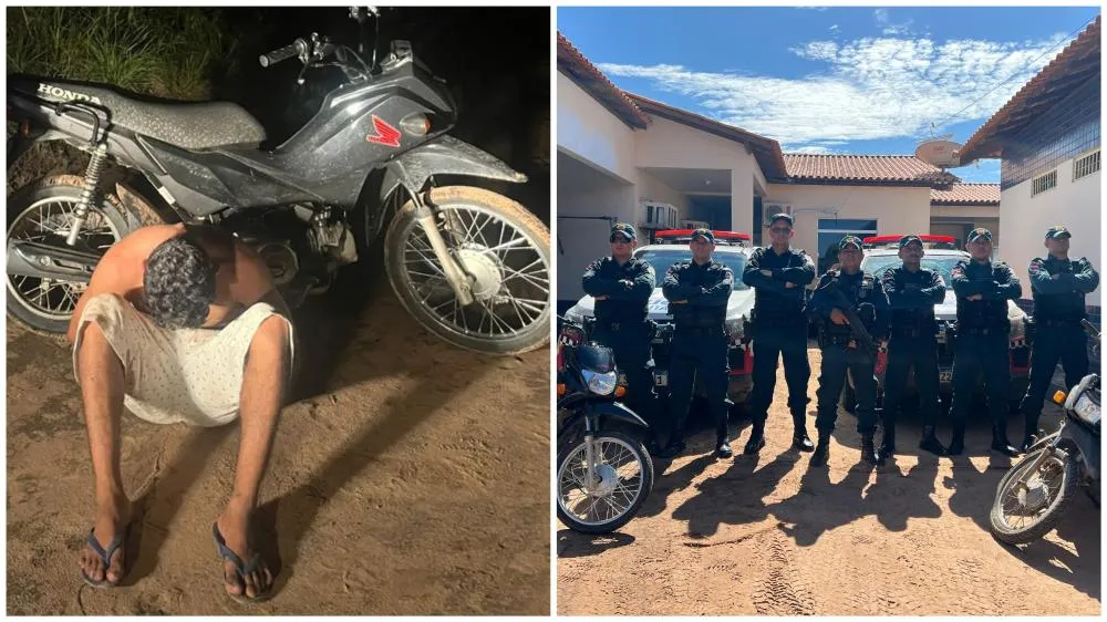 18º BPM recupera motocicletas e celulares furtados e prende suspeito em Prainha