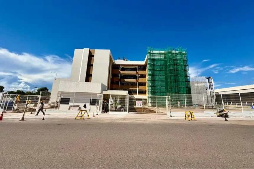 Obras do Hospital Materno-Infantil de Santarém alcançam 90% de conclusão 